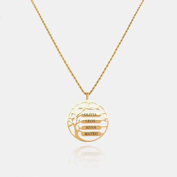 Collar Árbol de la vida familiar - Moroveta