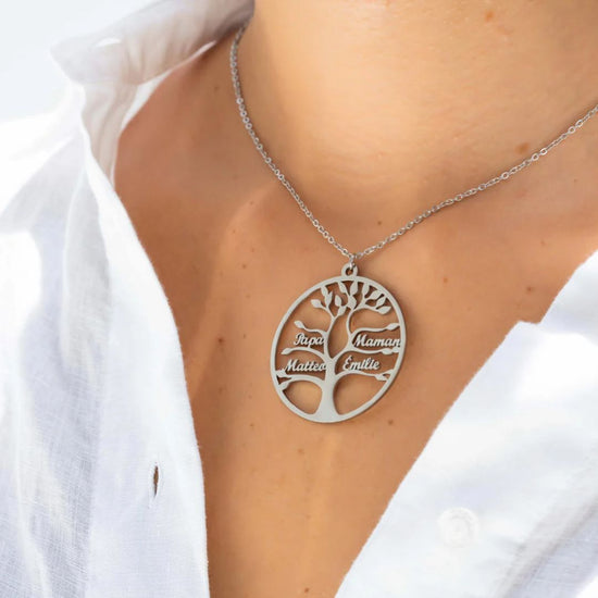 Collar Árbol de la vida personalizable - Moroveta