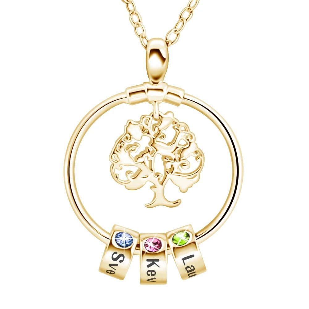 Collar Árbol de la vida personalizable - Moroveta