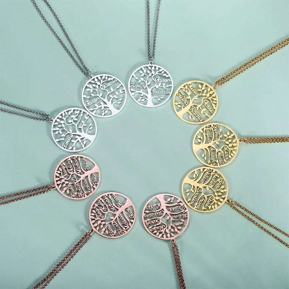 Collar Árbol de la vida personalizable - Moroveta