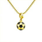 Collar balón de fútbol con nombre personalizado - Moroveta