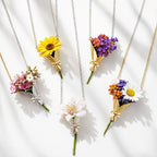 Collar bouquet porta flor - Moroveta