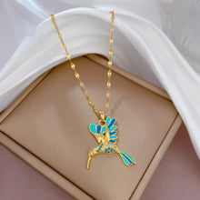 Cargar imagen en el visor de la galería, Collar colibrí - Moroveta