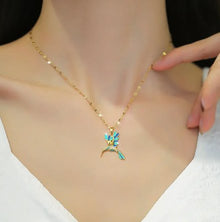 Cargar imagen en el visor de la galería, Collar colibrí - Moroveta