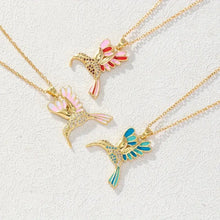 Cargar imagen en el visor de la galería, Collar colibrí - Moroveta