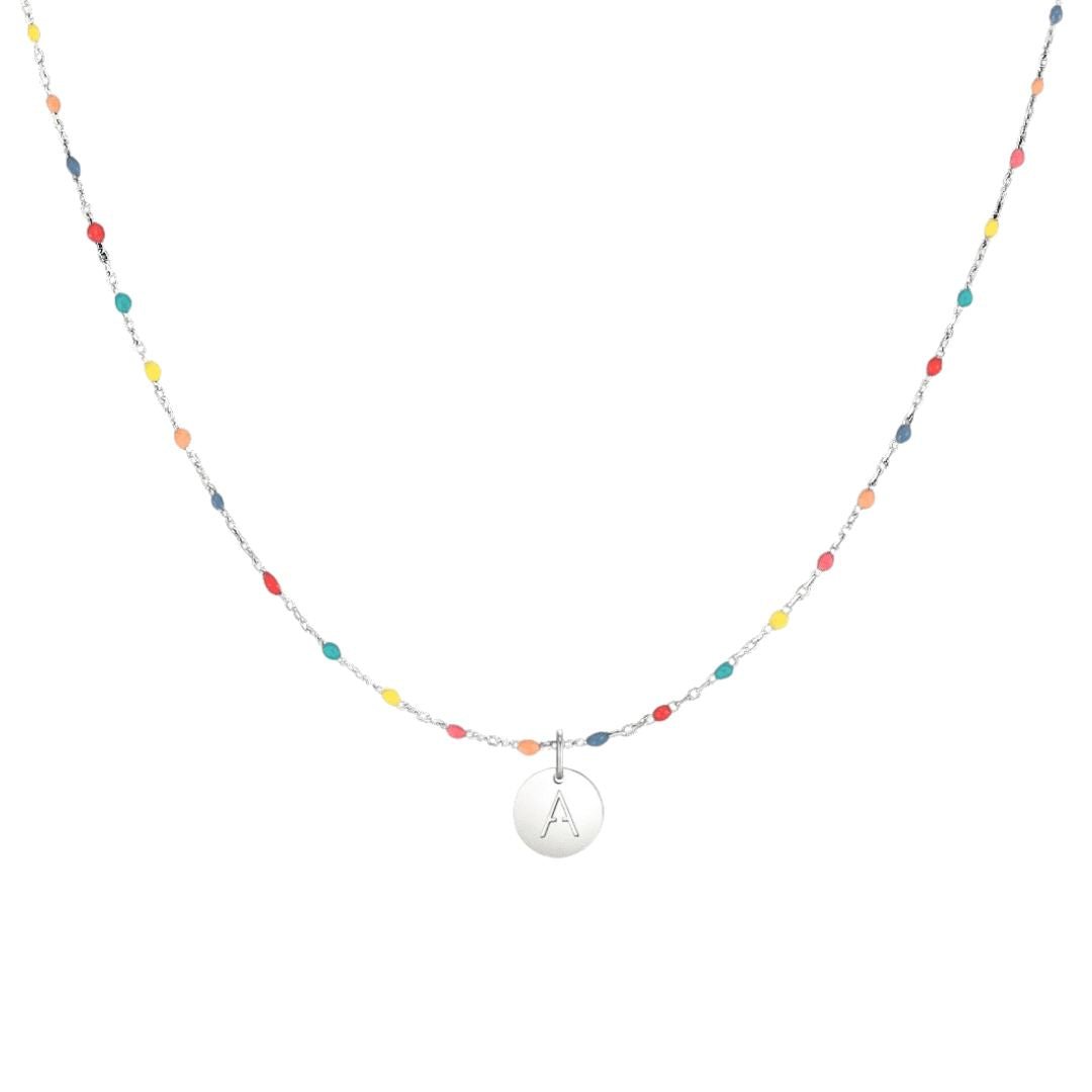 Collar Colorido con inicial (Oferta 3x1) - Moroveta