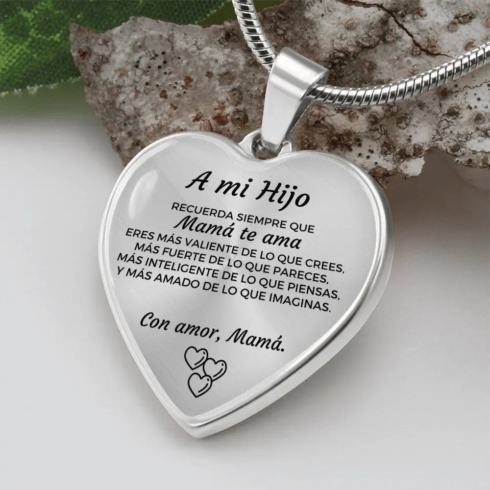Collar con colgante - A mi Hijo De Mamá - Moroveta