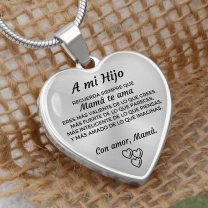 Collar con colgante - A mi Hijo De Mamá - Moroveta