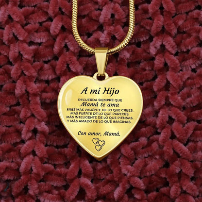 Collar con colgante - A mi Hijo De Mamá - Moroveta