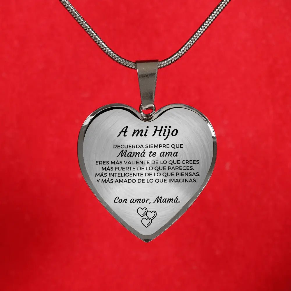 Collar con colgante - A mi Hijo De Mamá - Moroveta