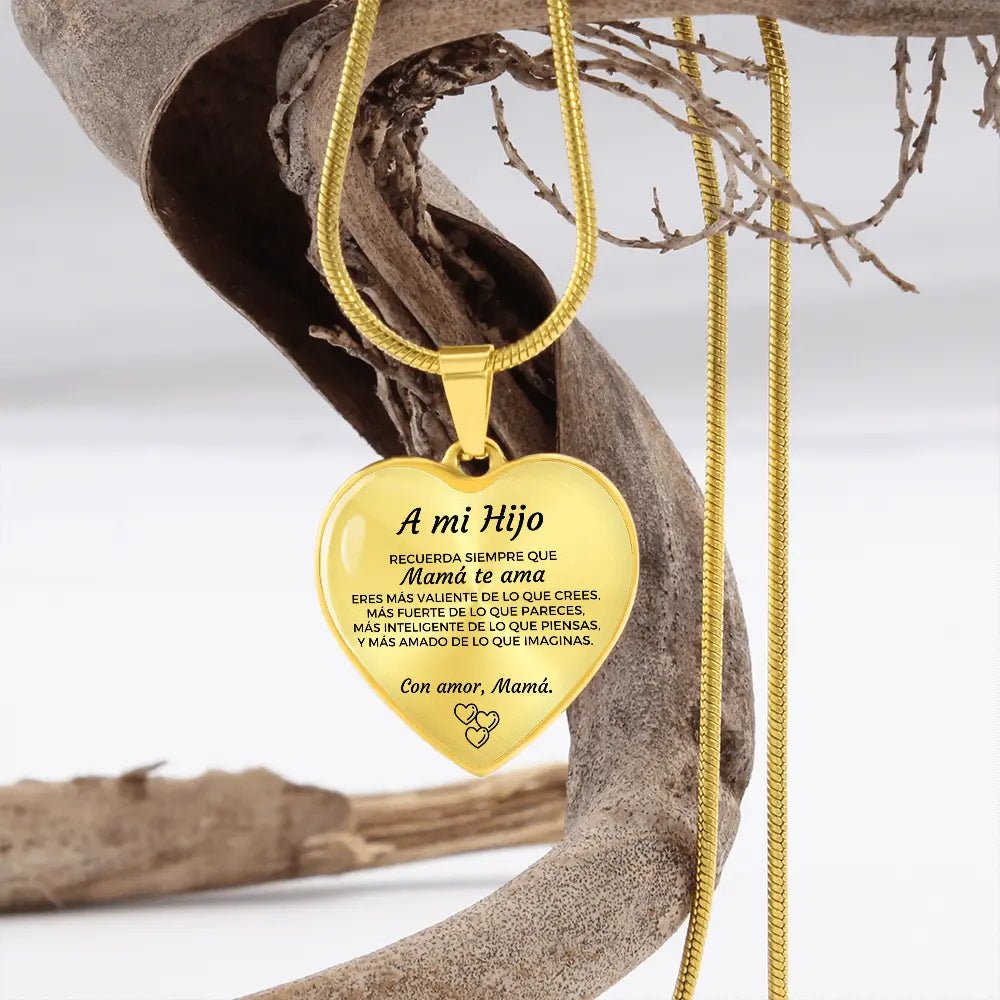 Collar con colgante - A mi Hijo De Mamá - Moroveta