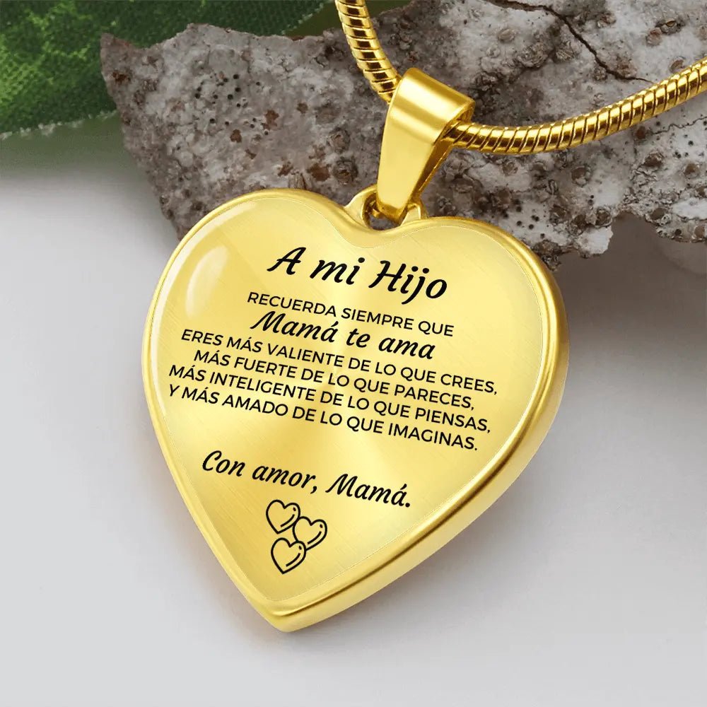Collar con colgante - A mi Hijo De Mamá - Moroveta