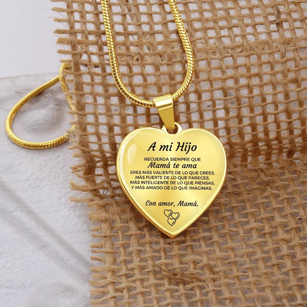 Collar con colgante - A mi Hijo De Mamá - Moroveta