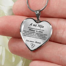 Cargar imagen en el visor de la galería, Collar con colgante - A mi Hijo De Mamá - Moroveta