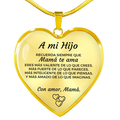 Collar con colgante - A mi Hijo De Mamá - Moroveta