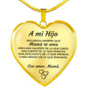 Collar con colgante - A mi Hijo De Mamá - Moroveta