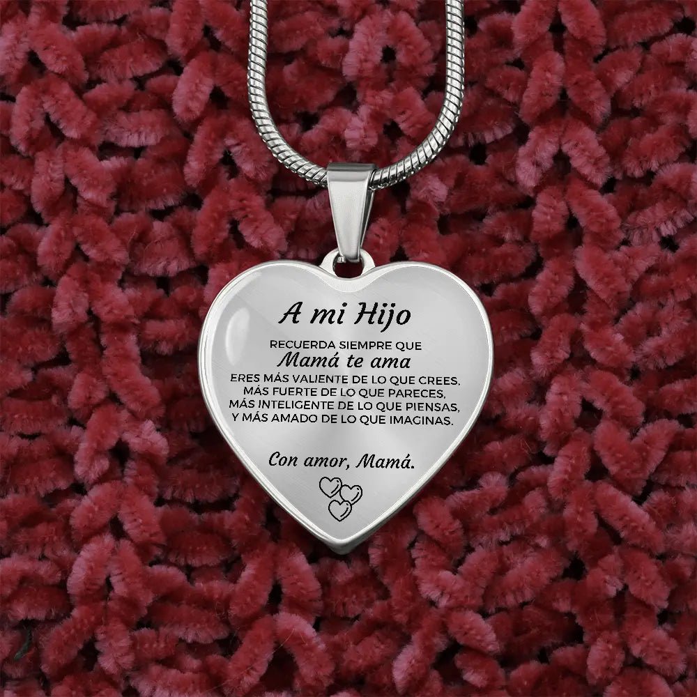 Collar con colgante - A mi Hijo De Mamá - Moroveta