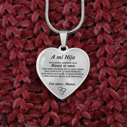 Collar con colgante - A mi Hijo De Mamá - Moroveta