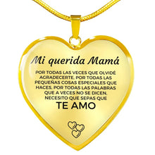 Cargar imagen en el visor de la galería, Collar con colgante - A mi Mamá - Moroveta