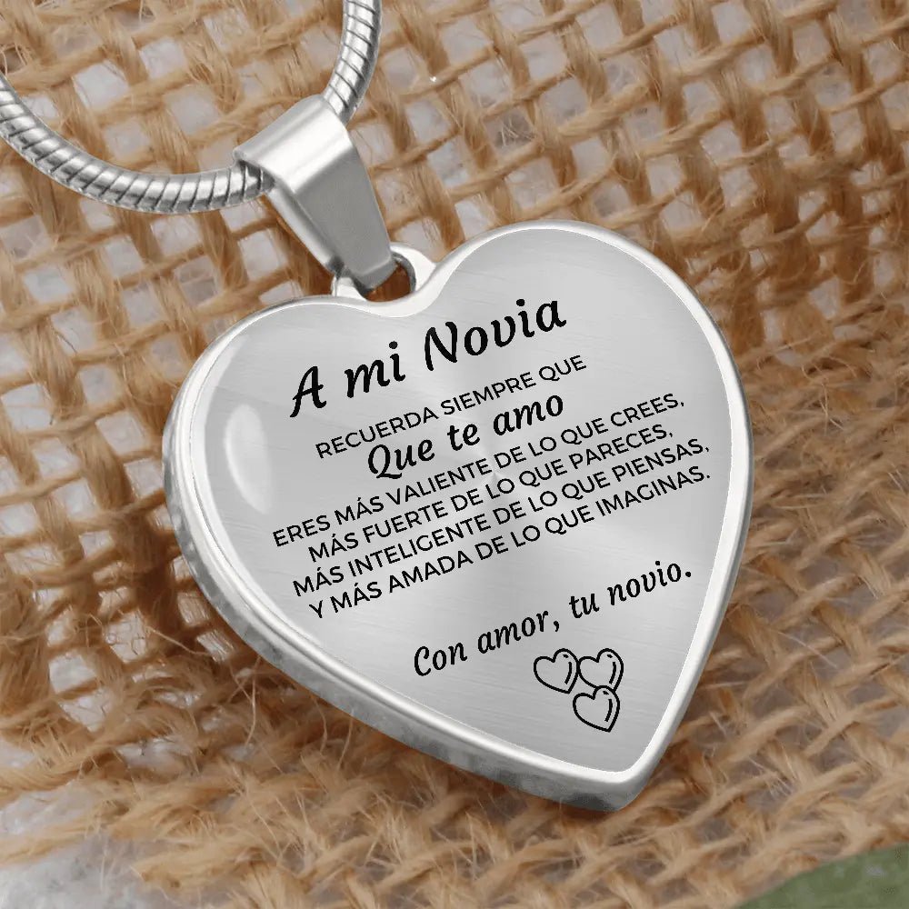 Collar con colgante - A mi Novia de tu Novio - Moroveta