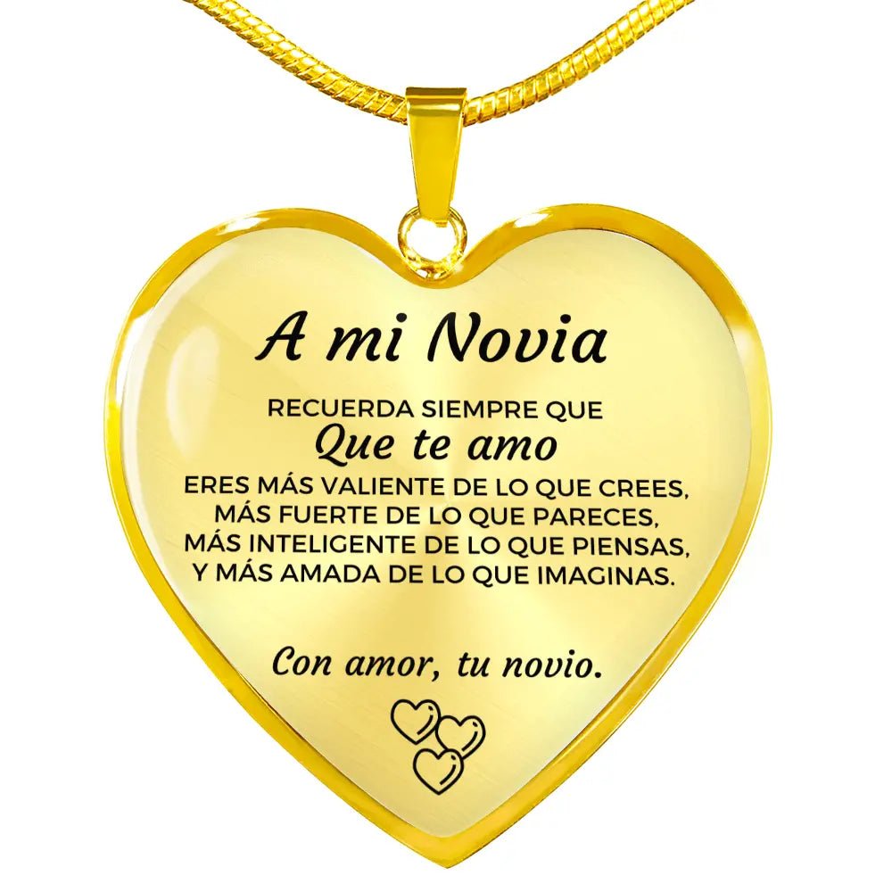 Collar con colgante - A mi Novia de tu Novio - Moroveta