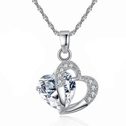 Collar con colgante de corazón - Moroveta