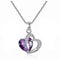 Collar con colgante de corazón