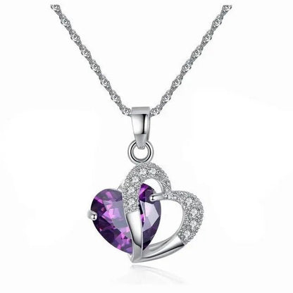 Collar con colgante de corazón - Moroveta