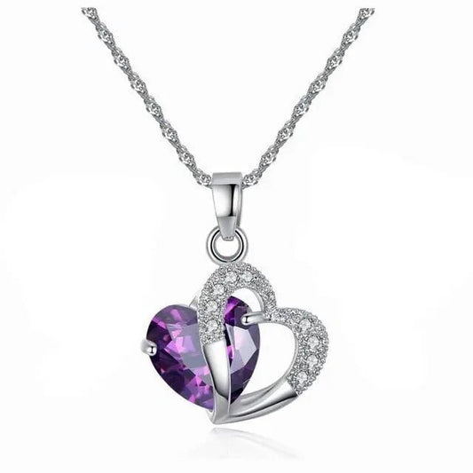 Collar con colgante de corazón - Moroveta