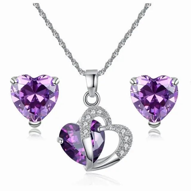 Collar con colgante de corazón - Moroveta