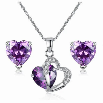 Collar con colgante de corazón - Moroveta
