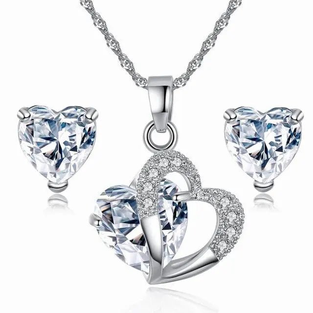 Collar con colgante de corazón - Moroveta