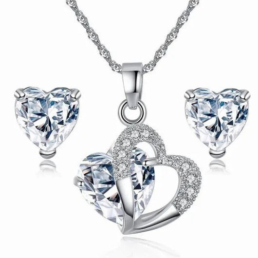 Collar con colgante de corazón - Moroveta