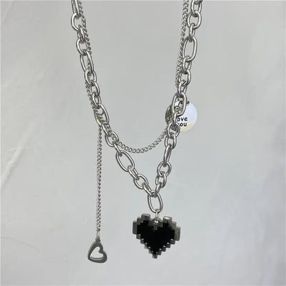 Collar con colgante "I love you" - Moroveta