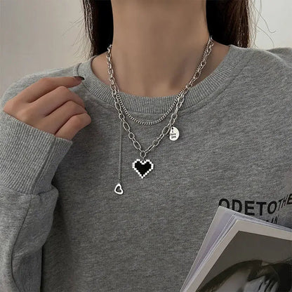 Collar con colgante "I love you" - Moroveta