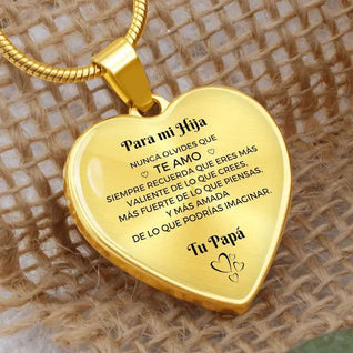 Collar con colgante - Para mi Hija De Papá