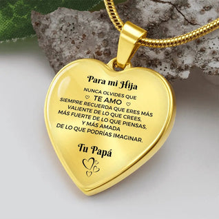 Collar con colgante - Para mi Hija De Papá