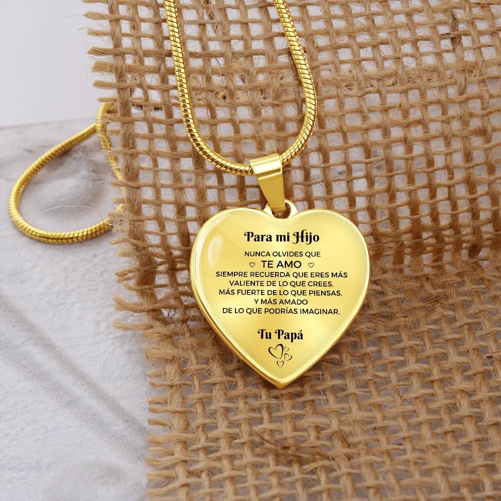 Collar con colgante - Para mi Hijo De Papá - Moroveta