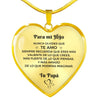 Collar con colgante - Para mi Hijo De Papá - Moroveta