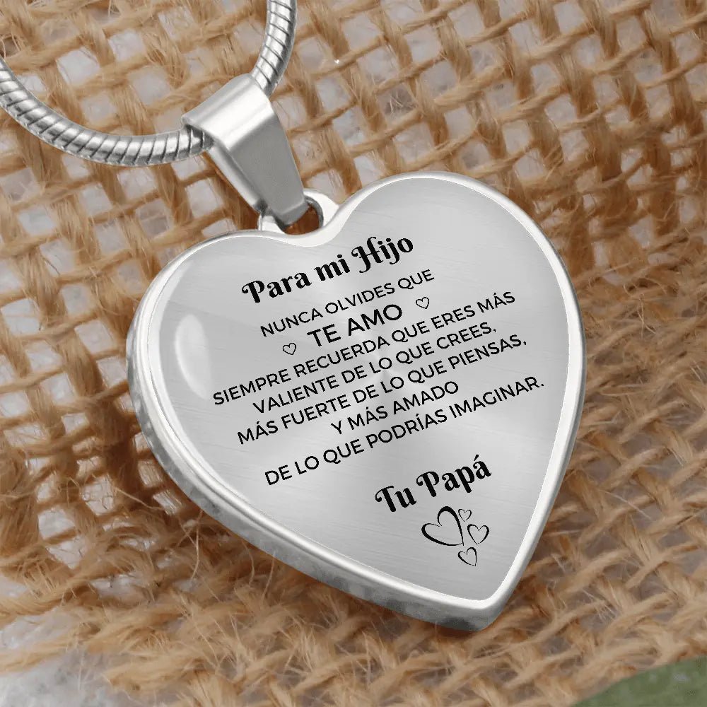 Collar con colgante - Para mi Hijo De Papá - Moroveta