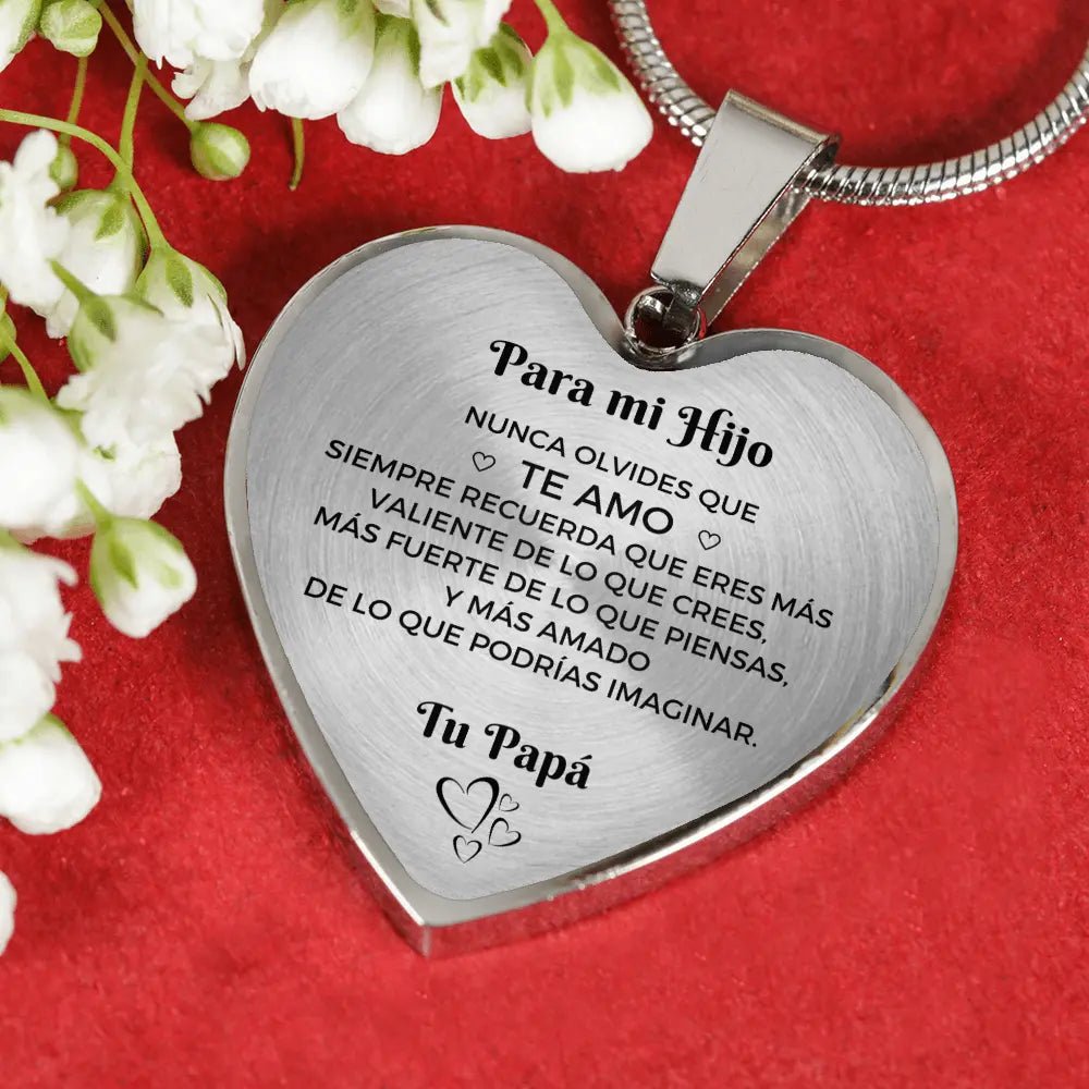 Collar con colgante - Para mi Hijo De Papá - Moroveta