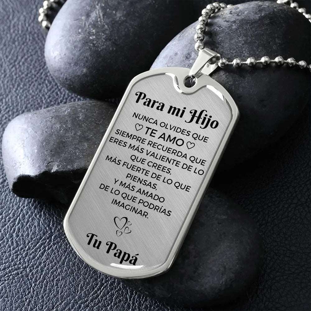 Collar con colgante - Para mi Hijo De Papá - Moroveta