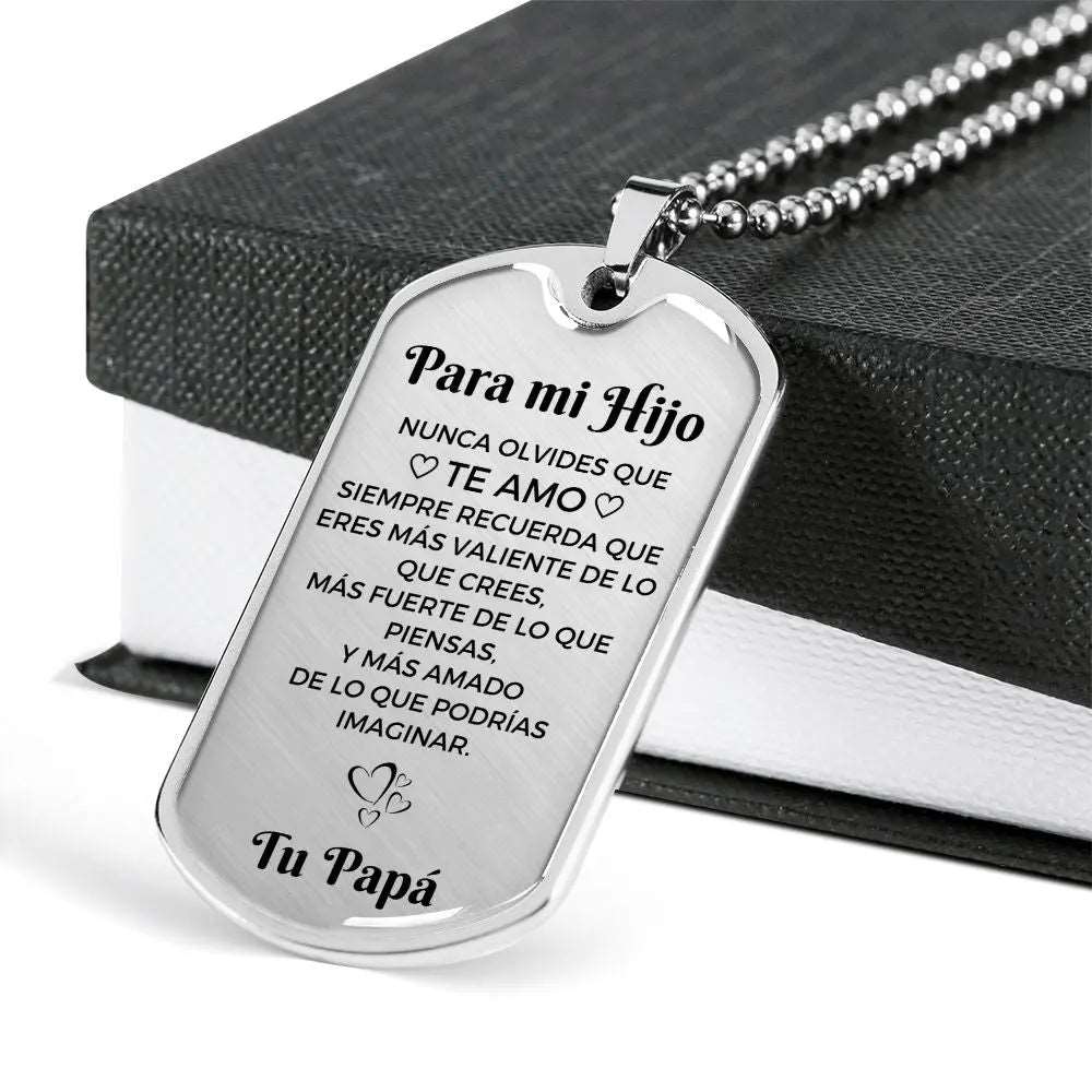 Collar con colgante - Para mi Hijo De Papá - Moroveta