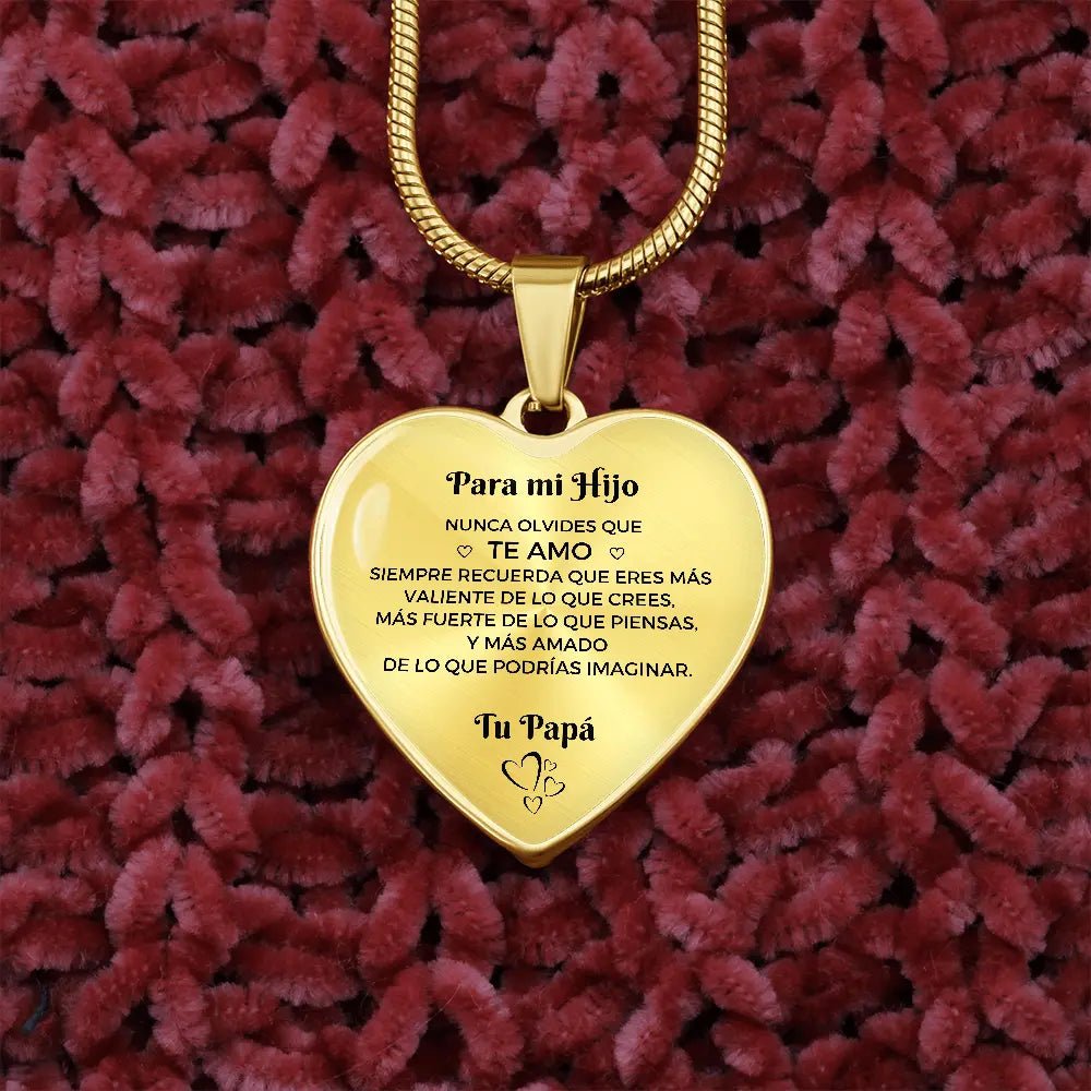 Collar con colgante - Para mi Hijo De Papá - Moroveta