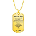 Collar con colgante - Para mi Hijo De Papá - Moroveta