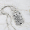 Collar con colgante - Para mi Papá De tu Hija - Moroveta