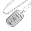 Collar con colgante - Para mi Papá De tu Hija - Moroveta