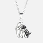 Collar con dije Abrazo - Moroveta