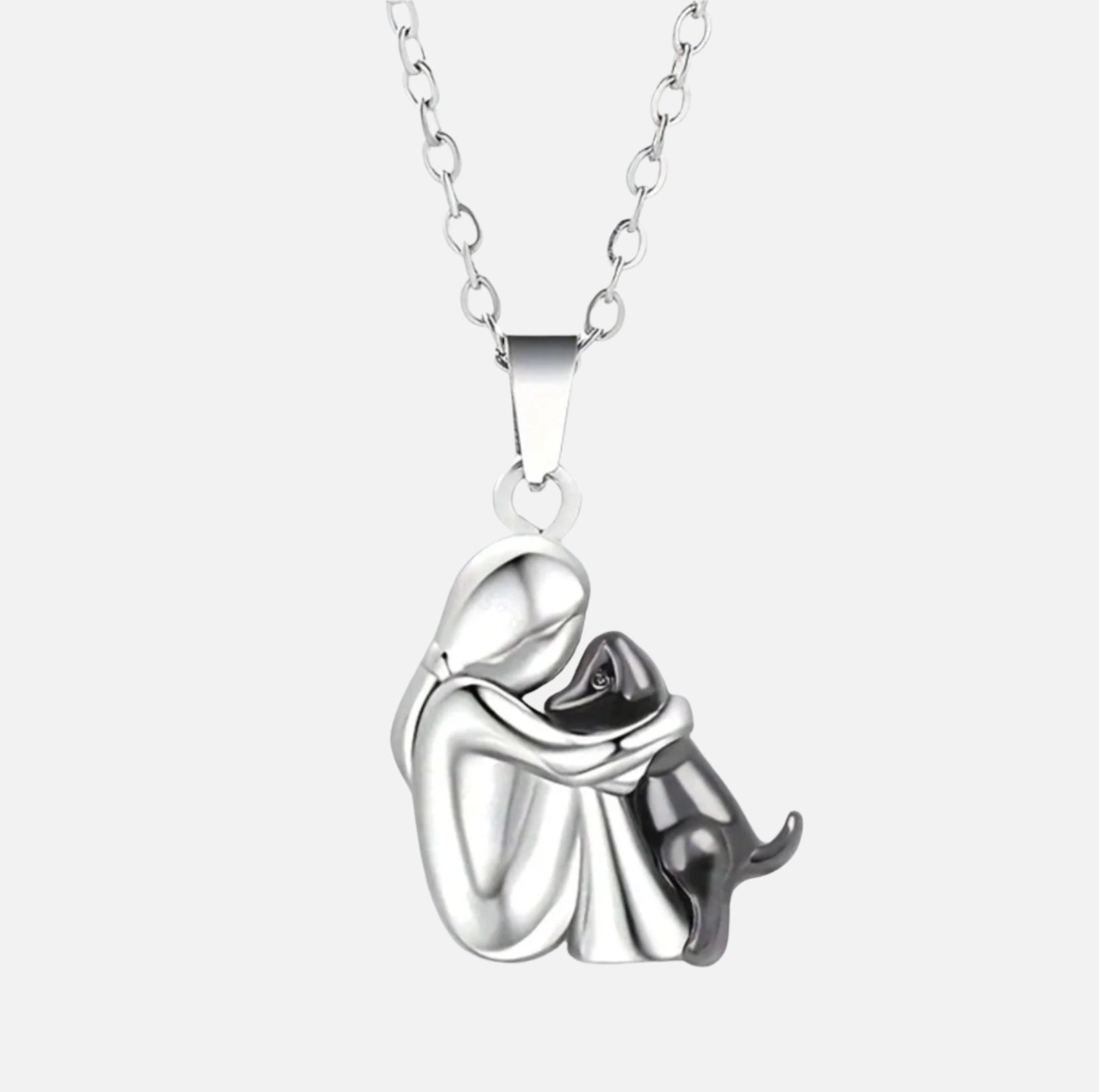 Collar con dije Abrazo - Moroveta