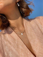 Collar con inicial brillante - Moroveta